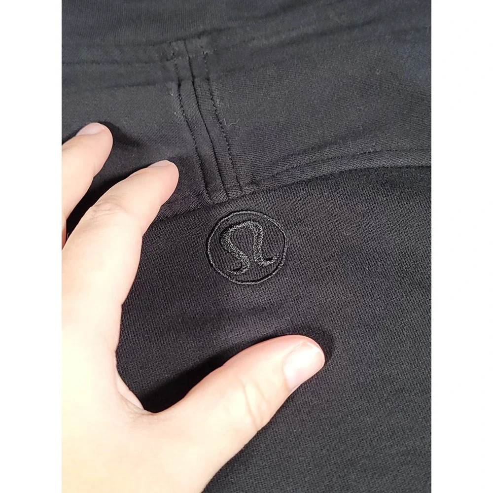 Lululemon Embroidered To You Tunic Sweatshirt Sz 2 Black Turtleneck Y2K Floral